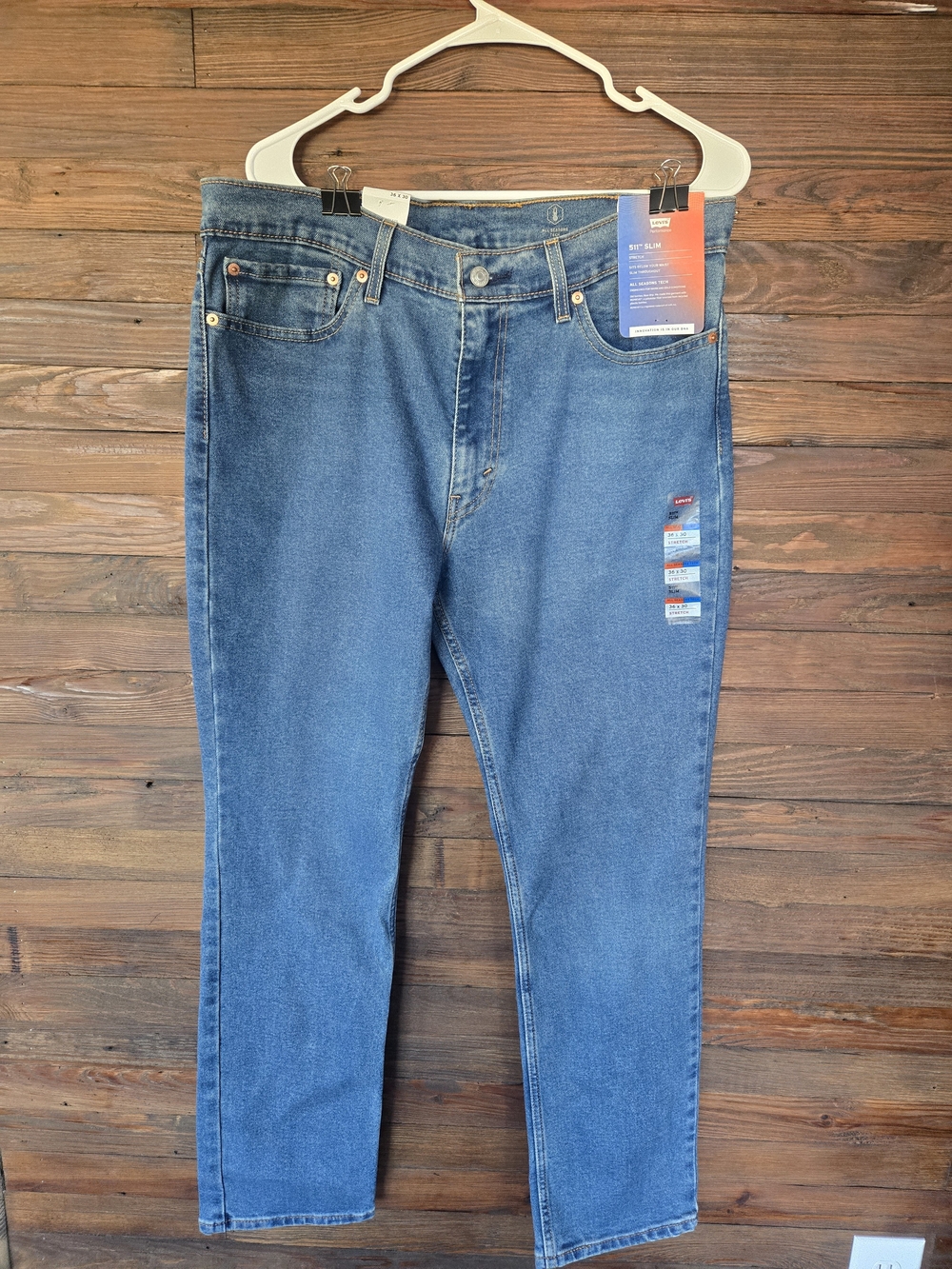 Levi's Men's Slim Straight Jeans - Blue